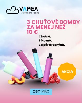 TOP 3 jednorazové vapy do 10 € 🏆 Hľadáš spoľahlivú vape-ku za super cenu? Tu sú naše favoritky, ktoré nezruinujú peňaženku...